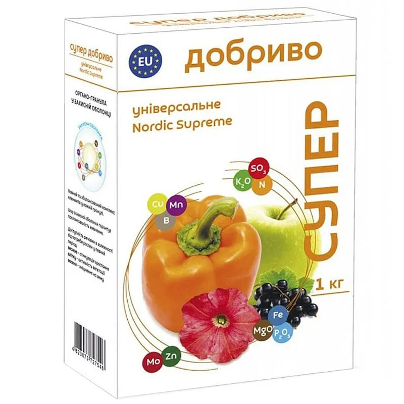 Удобрение универсальное Nordic Supreme, 1 кг, 0000002231 купить недорого в Украине, фото 1