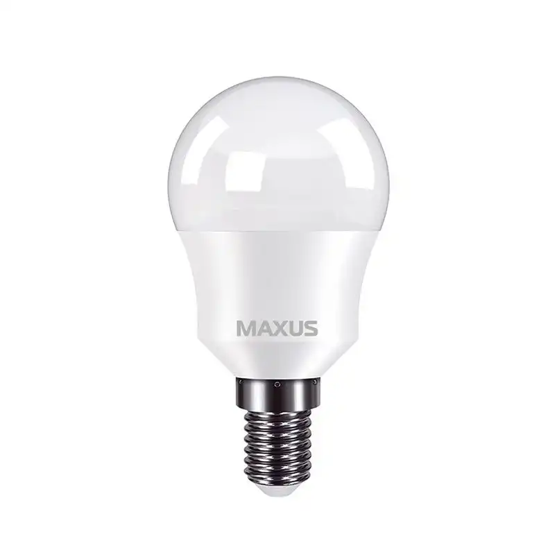 Лампа LED Maxus G45, 8W, E14, 3000K, 220V, 1-LED-749 купить недорого в Украине, фото 1