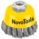 Щетка торцевая NovoTools, 125 мм, NTWB12514ST купить недорого в Украине, фото 1