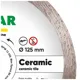 Круг алмазный отрезной Distar Ceramic 1A1R, 125x1,4x22,23 мм, 10170085073 купить недорого в Украине, фото 2