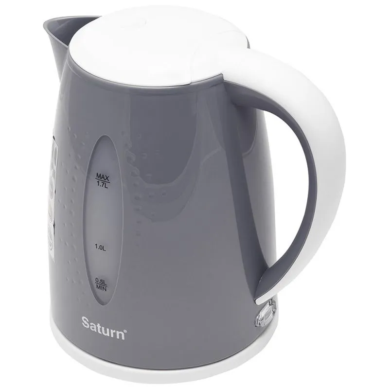 Чайник электрический Saturn ST EK8438U Lt.Grey/White купить недорого в Украине, фото 2