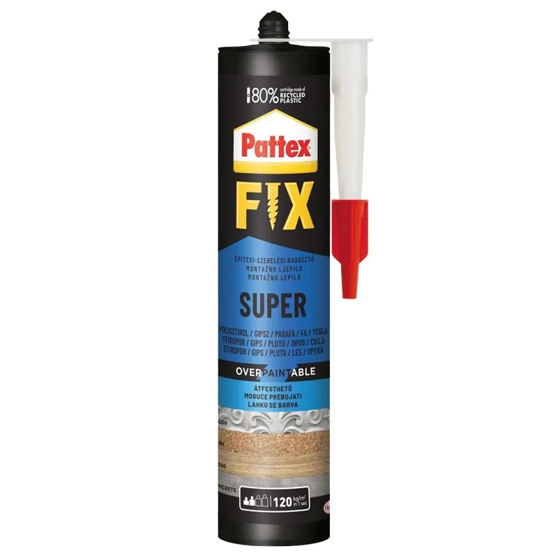 Клей монтажний Pattex Fix Super, 400 г купити недорого в Україні, фото 1