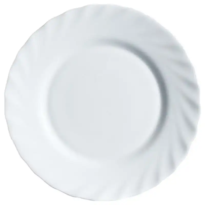 Тарелка десертная Luminarc Trianon, круглая, 19,5 см, белый купить недорого в Украине, фото 1
