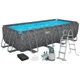 Бассейн каркасный Bestway Steel Pro MAX, 549х274х132 см, песочный фильтр-насос, 561KA купить недорого в Украине, фото 1