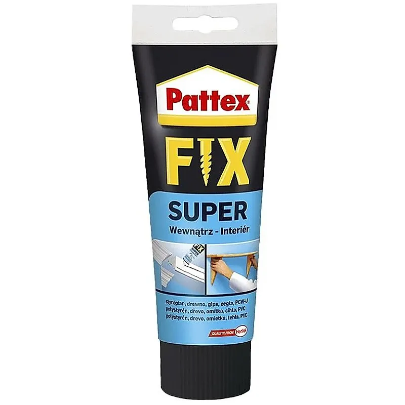 Клей монтаж Pattex Fix Super, 50 г купити недорого в Україні, фото 1